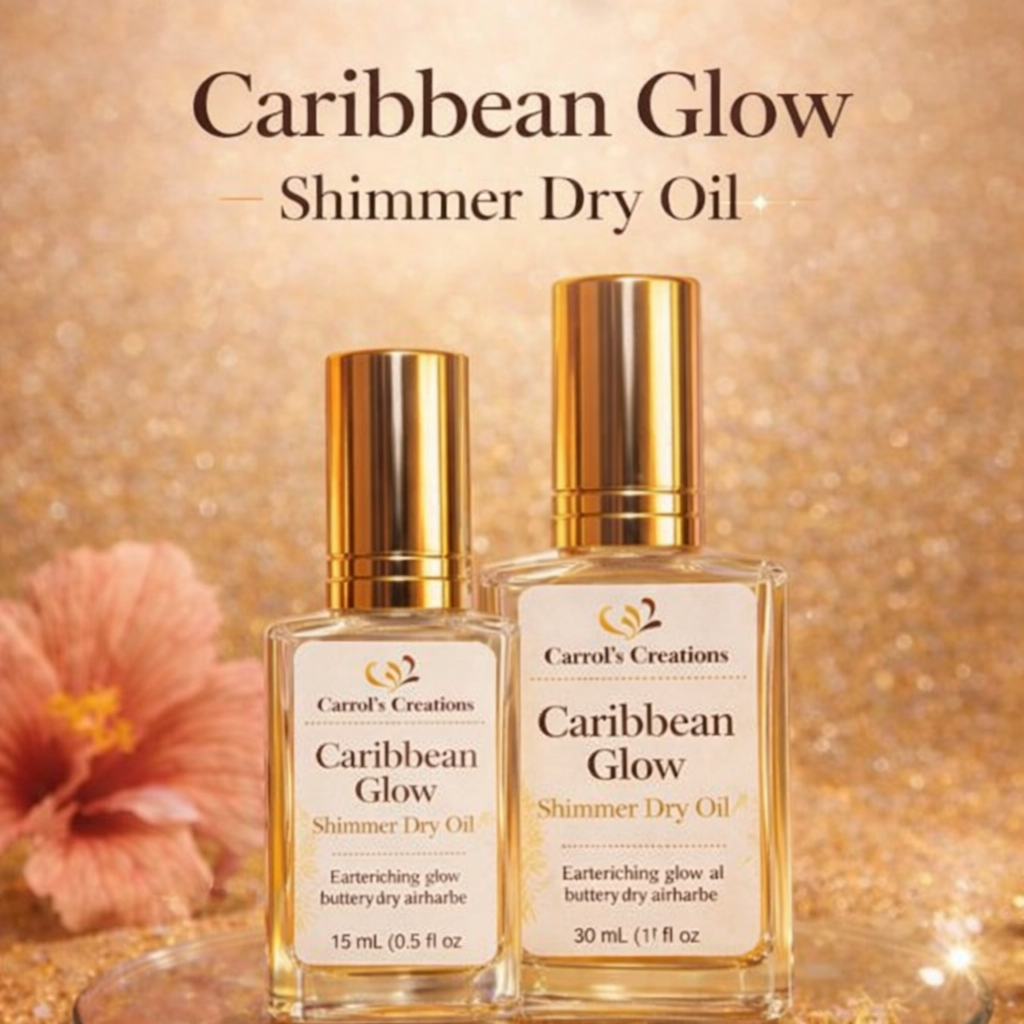 Caribbean Glow Shimmer Dry Oil ✨ Best Seller